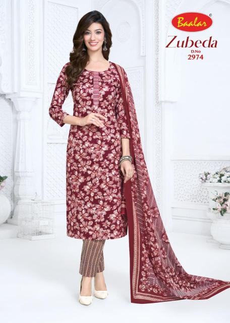 Baalar zubeda vol-29 dress material at wholesale price